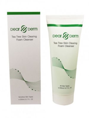 DEAR & DERM  TeaTree Skin Clearing Flan Cleanser