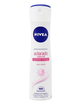NIVEA – Desodorante en spray aclarado natural